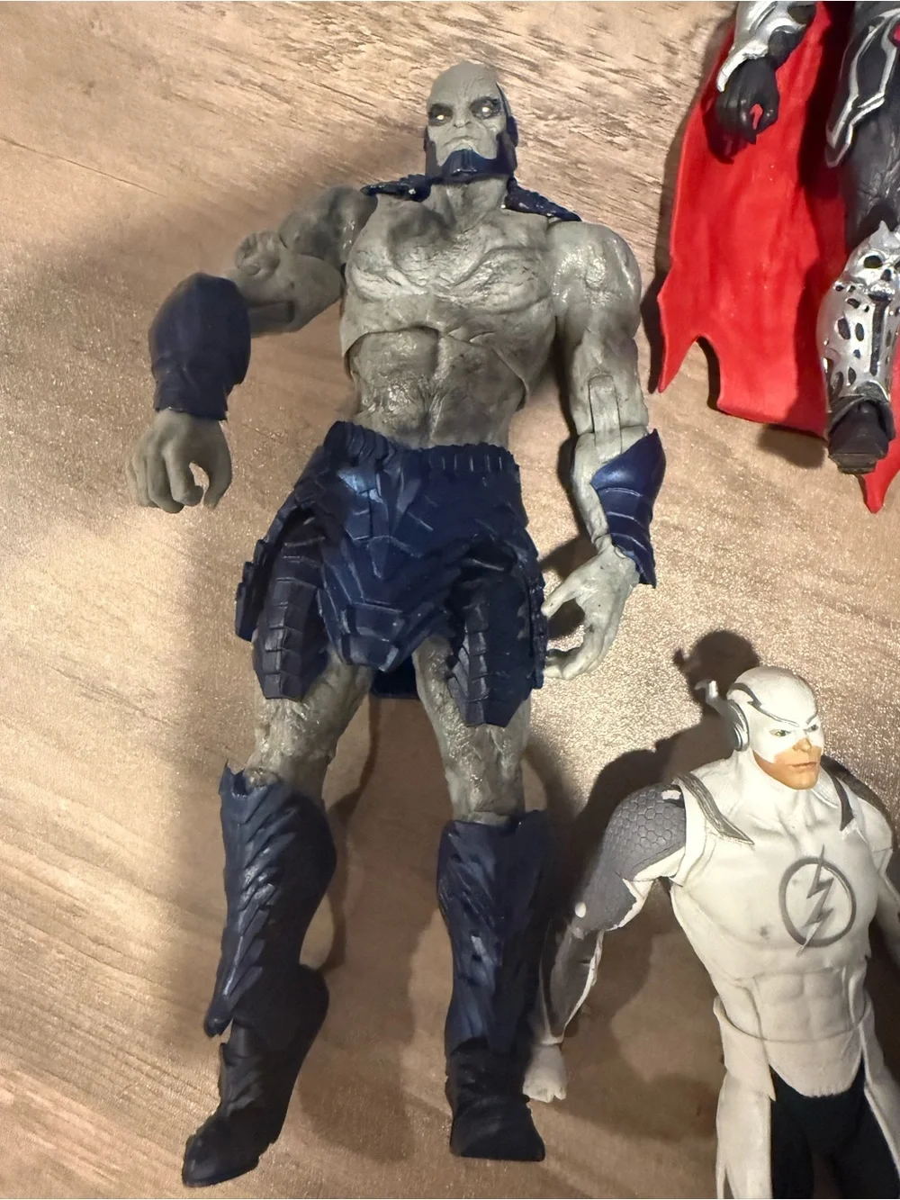 DC Comics Action Figure Lot - Red, Black, Gray, Blue